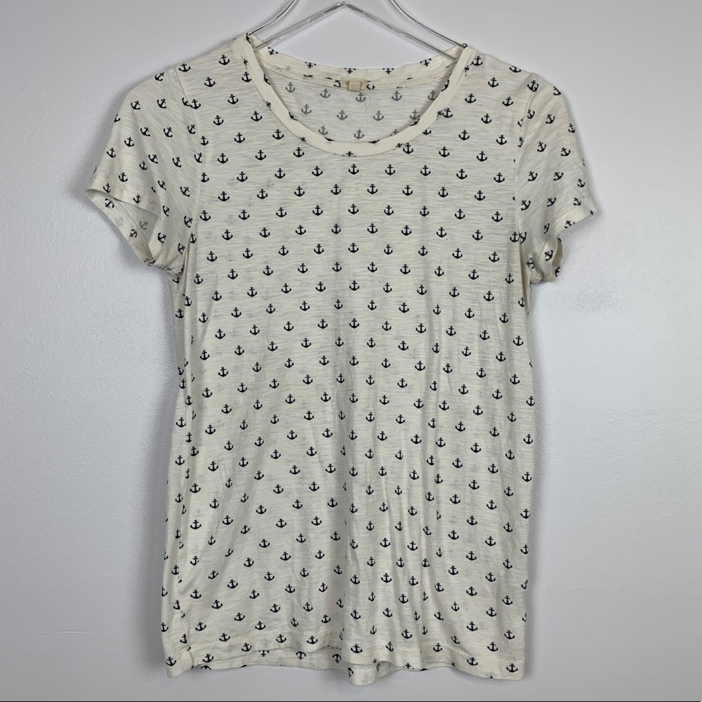 J. Crew Anchor Anchor Collector Tee sz S